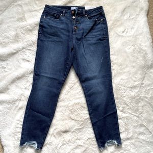 LOFT high waist curvy skinny jeans